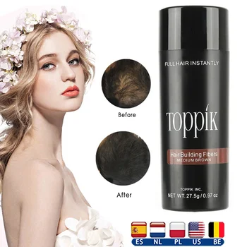 

Hair Building Fiber Keratin Hair Fiber Applicator Spray Pump Styling Color Powder Extension Thinning Thickening Hair Growth