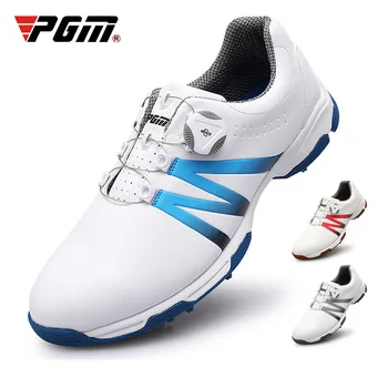 

PGM factory outlet golf men sneakers gradient rotating shoelaces waterproof breathable