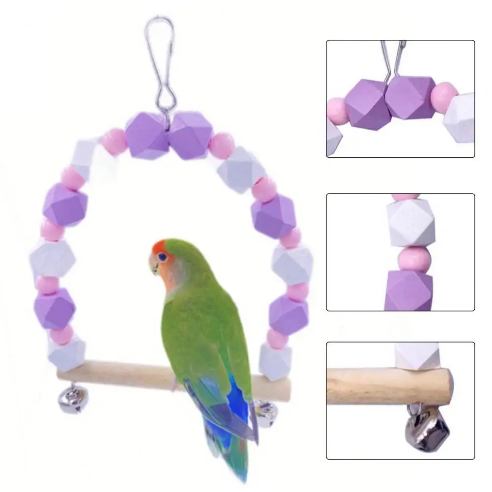 Универсальный развлекательный крючок для птиц игрушечный попугай | Дом и сад