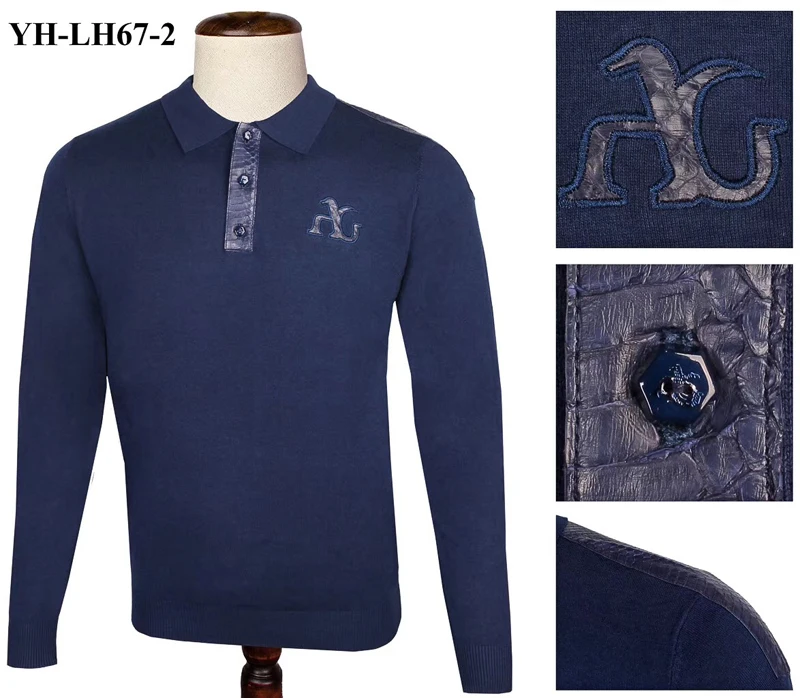 

Billionaire sweater Snake skin men's 2019 winter New fashion elasticity warm high quality embroidery zipper M-4XL free shipping
