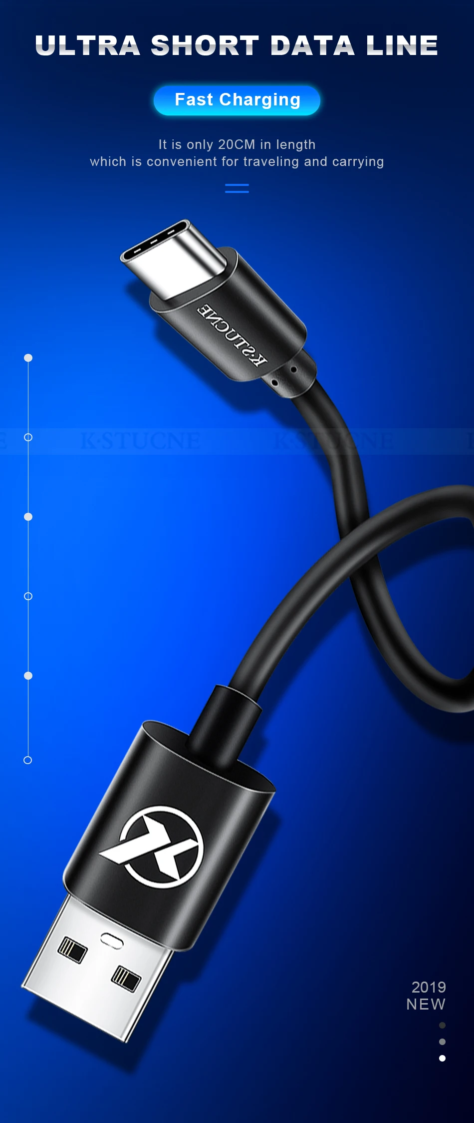 20 см usb type-C кабель для samsung Galaxy S9 S8 Plus Быстрая зарядка кабель type-C для huawei P10 P20 Pro зарядный кабель для мобильного телефона