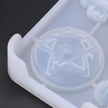 

Silicone Mold DIY Magic Stick Cartoon Flower Mirror Magical Molds Handmade Gifts Toys Girls Products Jewelry Making Epoxy Resin