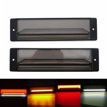 

2pcs 147LED Turn Signal Light RV Rear Brake Stop Turning Taillight Sign Reverse Lamp Truck Lorry Trailer Waterproof 12V/24V