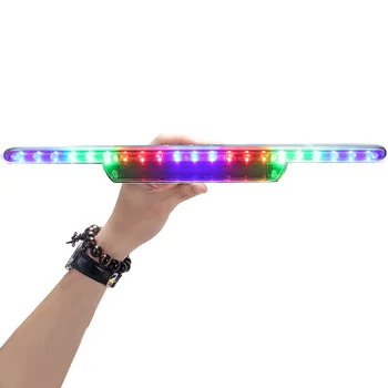 

Led Solar Car Signal Warning Light Flash Multifunction Collision Prevention Light Night Driving Safety Interior Auto Accessories