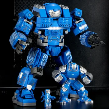 

Toys For Children Iron Steel Machine Armour Robot Model Kit Boys Diy Educational Building Blocks Bricks Kids Birthday Gifts R68