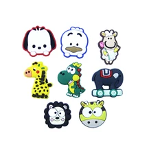 Jolies chaussures licorne en PVC, 1 pièce, accessoires de décoration de chaussures de jardin, breloque en forme de crocodile, cadeaux de fête pour enfants, offre spéciale 