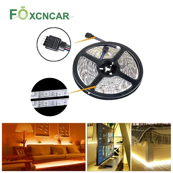 

LED Light Strip SMD5050 RGB LED Lighting For Under Kitchen Cabinets Waterproof LED Bedroom Closet Wall Night Lamp Bajada De Cama