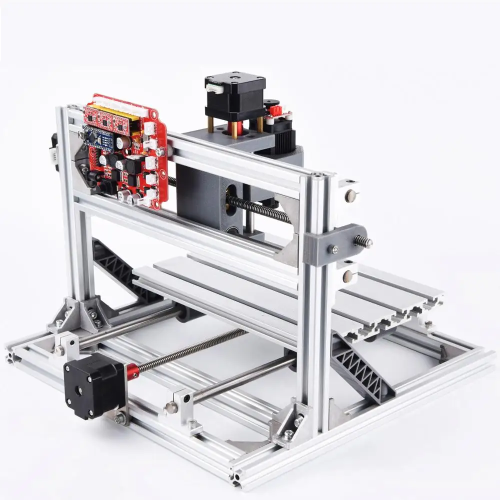 CNC 2418 с ER11 diy мини лазерный гравировальный станок ЧПУ Pcb фрезерный резьба по дереву