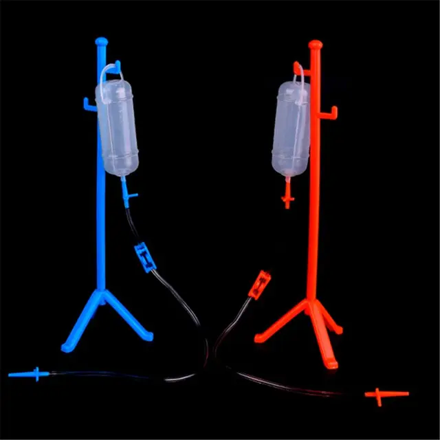 1 Set Role-playing Games Child Kit With Hanging Bottle Simulation Hospital Pretend Play Doctor Play Set Toy For Children 2