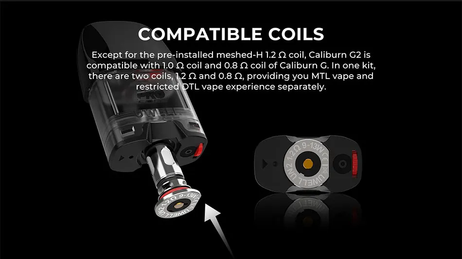 คอยล์ Uwell Caliburn G 1.2 คอยล์ Uwell Caliburn G 1.2