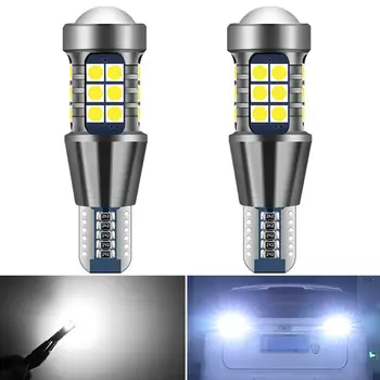 

2x T15 T16 W16W 921 912 Super Bright 1200Lm 3030 SMD LED CANBUS NO OBC ERROR Auto Car Backup Reserve Lights Bulb Tail Lamp White