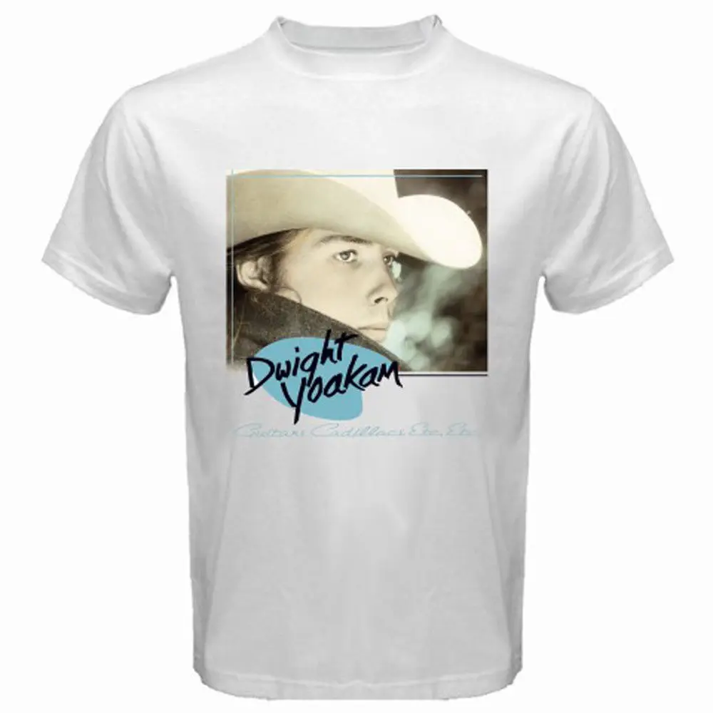 New Dwight Yoakam Country Music Album Men's White T-Shirt Size S-3XL Shirts Homme Novelty T Shirt Men Normal Short Sleeve Tee New Dwight Yoakam Country Music Album Men's White T-Shirt Size S-3XL Shirts Homme Novelty T Shirt Men Normal Short Sleeve Tee