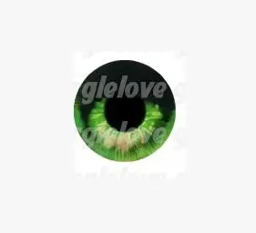 eye color1 DM171) Милая девочка Смола половина головы кигуруми маска с BJD глаза в стиле японского аниме маска Лолиты кроссдресс кукла - Цвет: eye color1