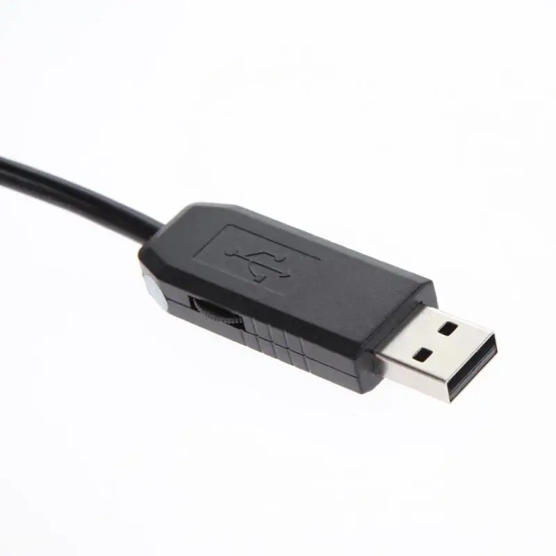 9 мм объектив 7 м USB эндоскоп Водонепроницаемый 6 светодиодный Бороскоп Труба инспекция видео Предотвращение затухания сигнала измерительный прибор