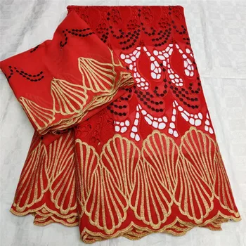 

Swiss lace fabric 2020 embroidery African lace fabrics 100% cotton Dry lace Swiss voile lace in Switzerland 4L03415