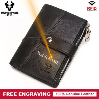 

Rfid Famous Brand Leather Men Wallets Luxury Short Male Clutch Wallet Portomonee PORTFOLIO Mens Coin Purse Quality Guarantee