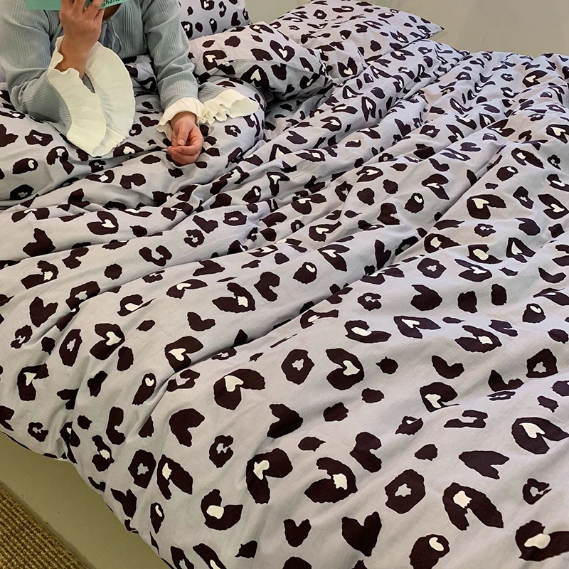 Baby Bedding Set Duvet Cover 4pcs/set Bed Sheet Pillowcase cotton 200*230cm Kids Bedding Cartoon Printing BXX038