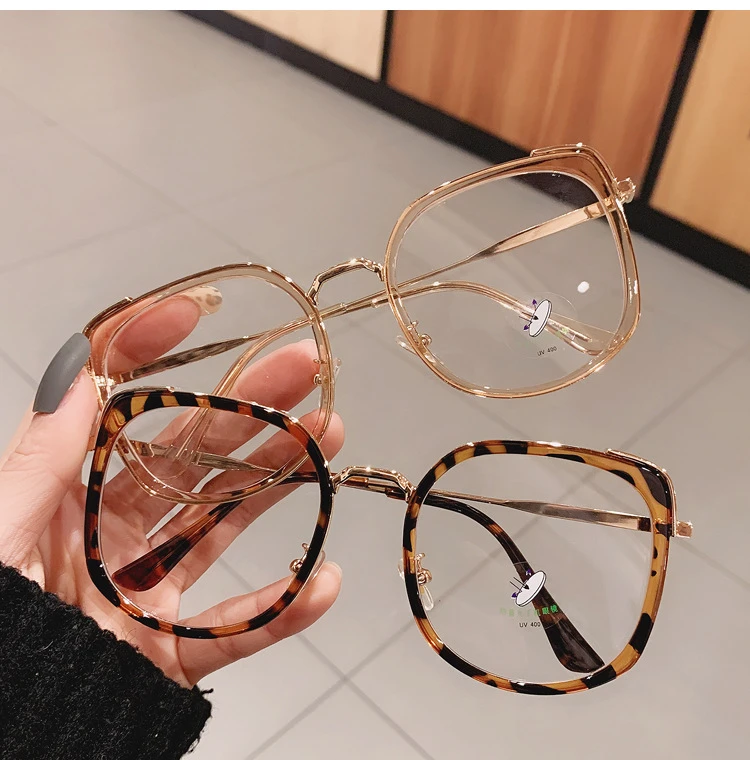 nakoming Harde wind Verwisselbaar Vintage Decoratieve Glazen Vrouwen Mannen Anti-blauw Licht Bril Grote  Vierkante Brillen Brillen Frame Lunette Anti Lumiere Bleu - Blue Light  Blocking Glasses - AliExpress