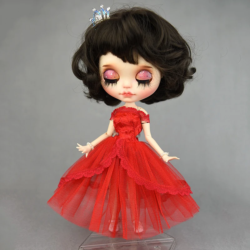 Lace Princess Dress For 11.5" Doll Outfits Clothes Party Dresses  Accessories | eBay