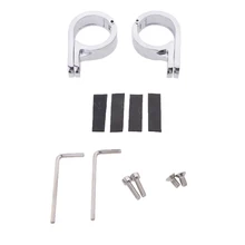 Пара хром Мотоцикл 1 1/" 32 мм руль крепления зажим для Harley