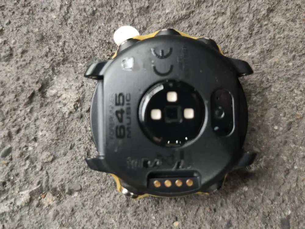 Tampa Traseira sem Caixa de Bateria Substituição Reparação para Garmin Forerunner 645