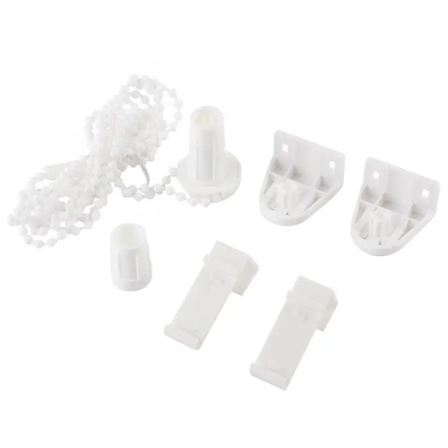 Roller Blinds 17mm Roller Blind Shade Bracket Side Pulley Chain Repair Fitting Kit for Window