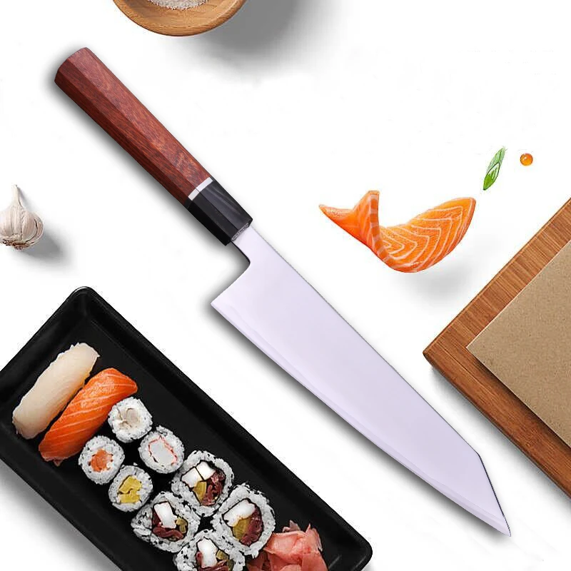 Кухонный нож шеф повара японские ножи из стали HAP40 для филировки рыбы сашими суши