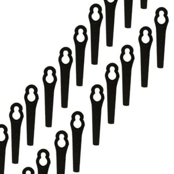 200 шт Пластиковые сменные лезвия для триммер травы подходит пластиковых лезвий