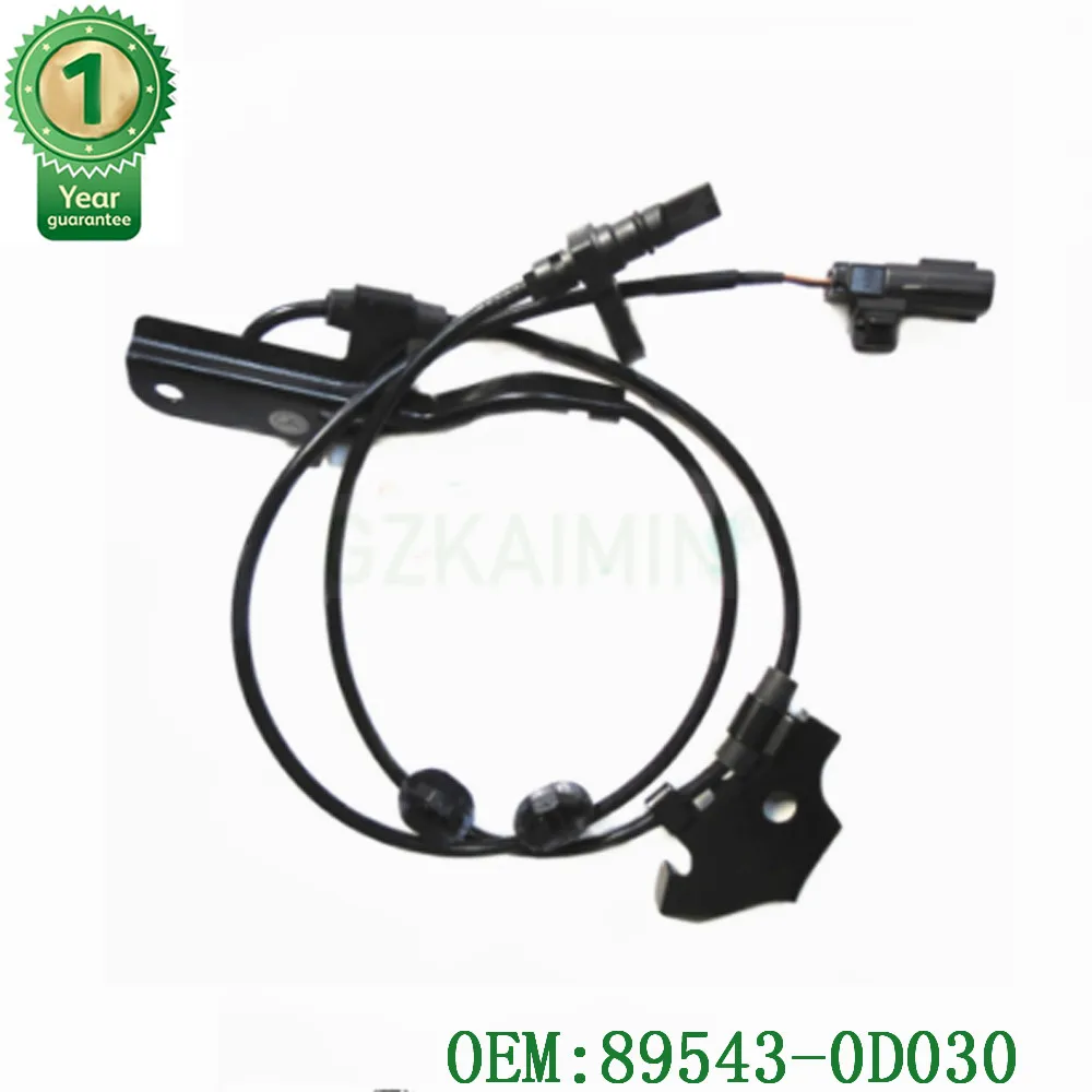 Высокое качество Автозапчасти передний левый ABS Датчик скорости колеса OEM 89543-0D030