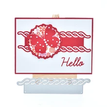 ^^Best Offers InLoveArts Rope Knot Border Metal Cutting Dies Lace Stencils for DIY Scrapbooking Embossing Paper Cards Die Photo Album Making ^^Best Offers InLoveArts Rope Knot Border Metal Cutting Dies Lace Stencils for DIY Scrapbooking Embossing Paper Cards Die Photo Album Making