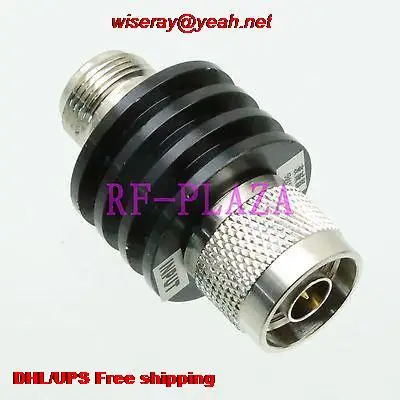 

DHL/EMS 10pcs Attenuator 5W 5 Watts 20dB N male to female DC-3.0GHZ 50ohm RF coaxial Power-attenuator-A6