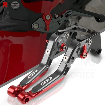 

Motorcycle Accessories Folding Extendable Brake Clutch Levers For BMW F750GS F 750 GS F 750GS 2017-2020 2018 2019 With logo