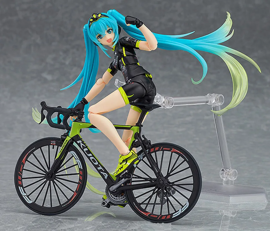 14 см милый аниме Vocaloid Hatsune F307 Racing TeamUKYO Support ver. ПВХ экшн фигурка Коллекционная