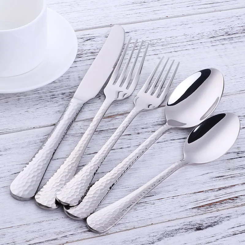 Набор столовых приборов из нержавеющей стали 5 шт./лот|flatware set|stainless steel flatware setcutlery
