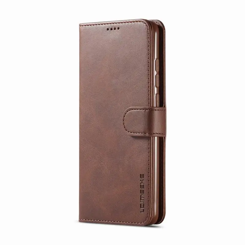 Premium Flip Leather Magnetic Wallet Phone Case - Elegant and Durable Design