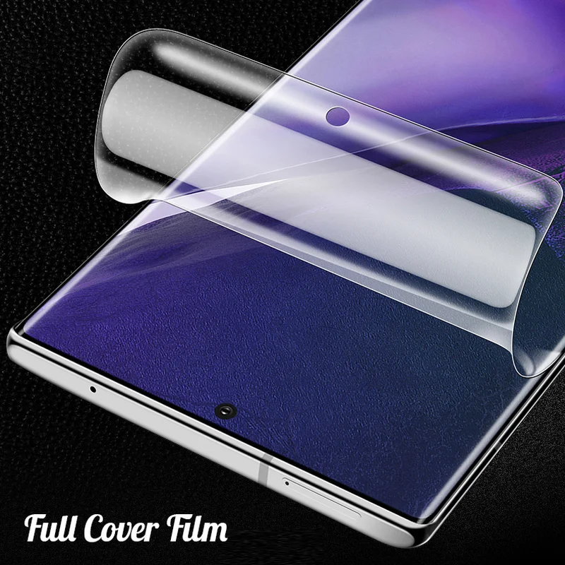 3 In 1 for Samsung Galaxy Note 20 Ultra/ S20 Plus Soft Hydrogel Film Camera Lens Glass Screen Protector for Samsung Note 20 Case