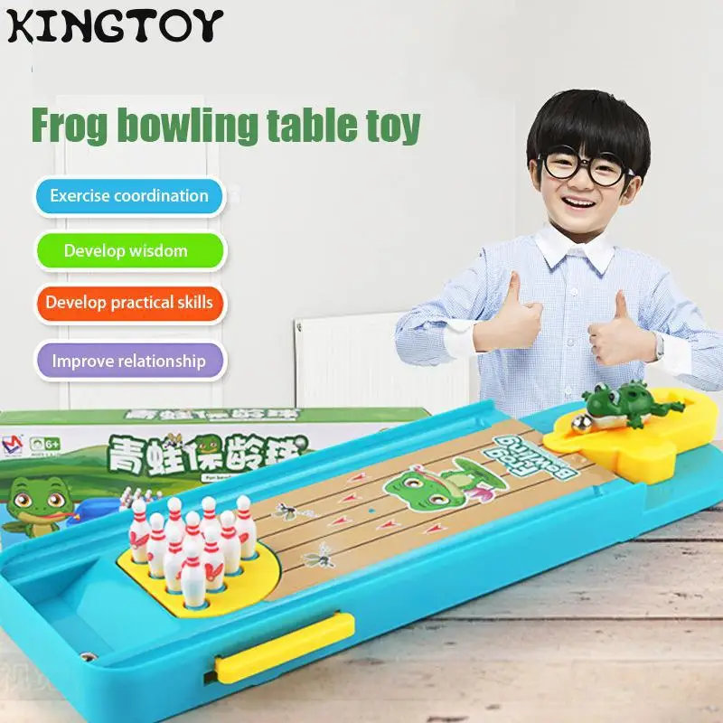 

Mini kid Desktop Bowling Game Toys For Children Baby family Table Sports Toy Game Kids Boy and Girl Gifts Mini Funny Board Games