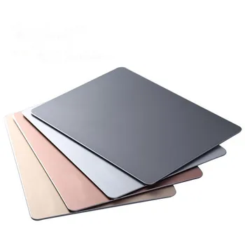 

Metal Aluminum Alloy Mouse Pad Mat Hard Smooth Ultrathin Mouse Mat Double Side Waterproof Fast and Accurate Control For Office