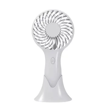 

Mini Portable Desktop Cooling Fan Usb Rechargeable 3 Speed Adjustable Fan Cooler for Home Office