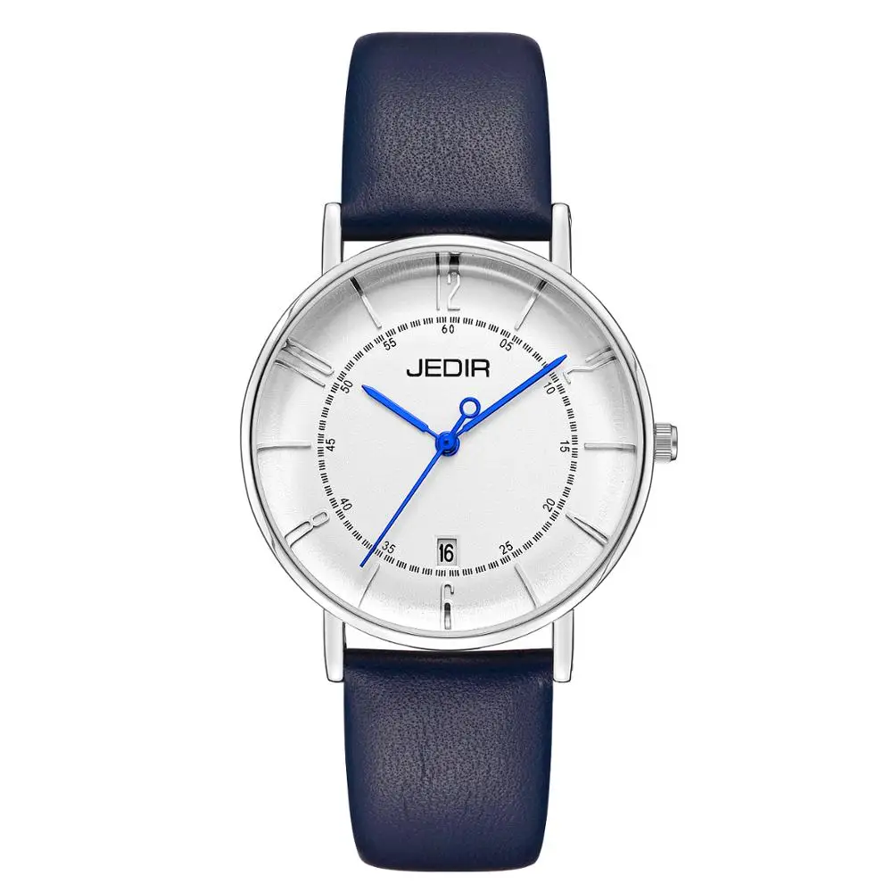 

Relogio Masculino JEDIR Watch Men Leather Strap Quartz Watches Analog Fashion Casual Waterproof Wristwatch for Male Reloj Hombre