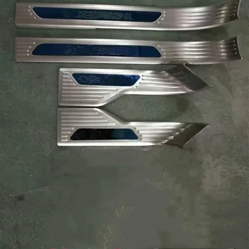 

for Volkswagen Touareg 2019 2020 High quality stainless steel Car door cover outside and inside door sill plate Car styling