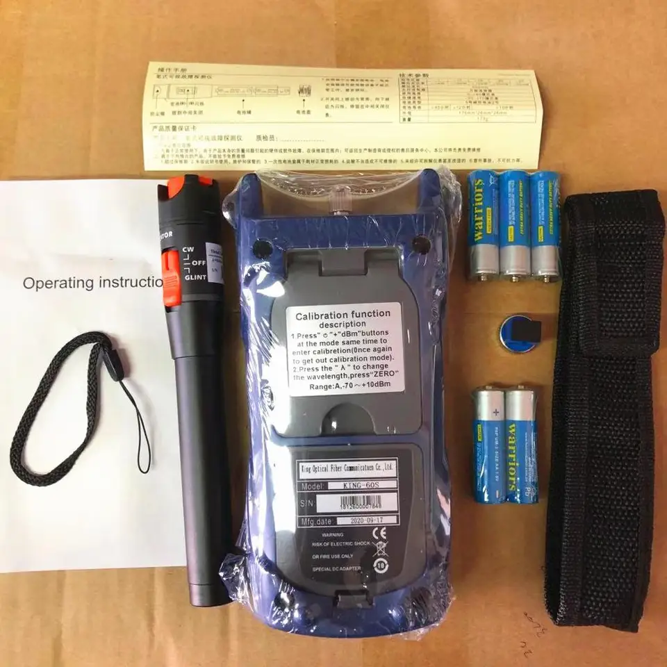 AUA-9A Alle-In-Een Optische Power Meter Met Visual... – Grandado