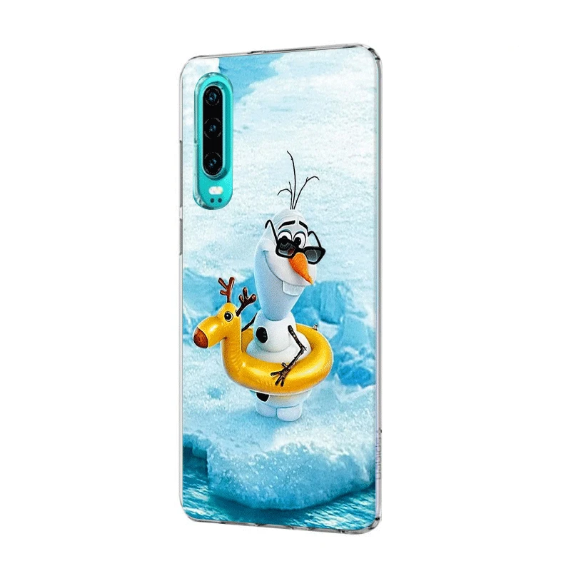Чехол для мобильного телефона P Smart Z Plus P30 P20 P10 P9 P8 Lite Pro Жесткий чехол Олаф теплые объятия оболочки
