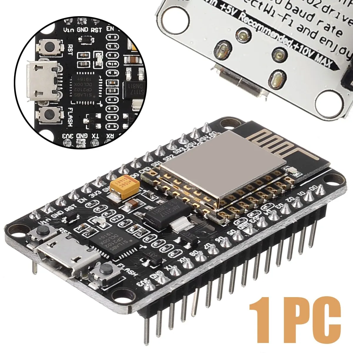 ESP8266 Module WiFi Internet Things Development Board CP2102 Based ESP8266 for Jammer V3 Full Support Hacking Tool Attacks