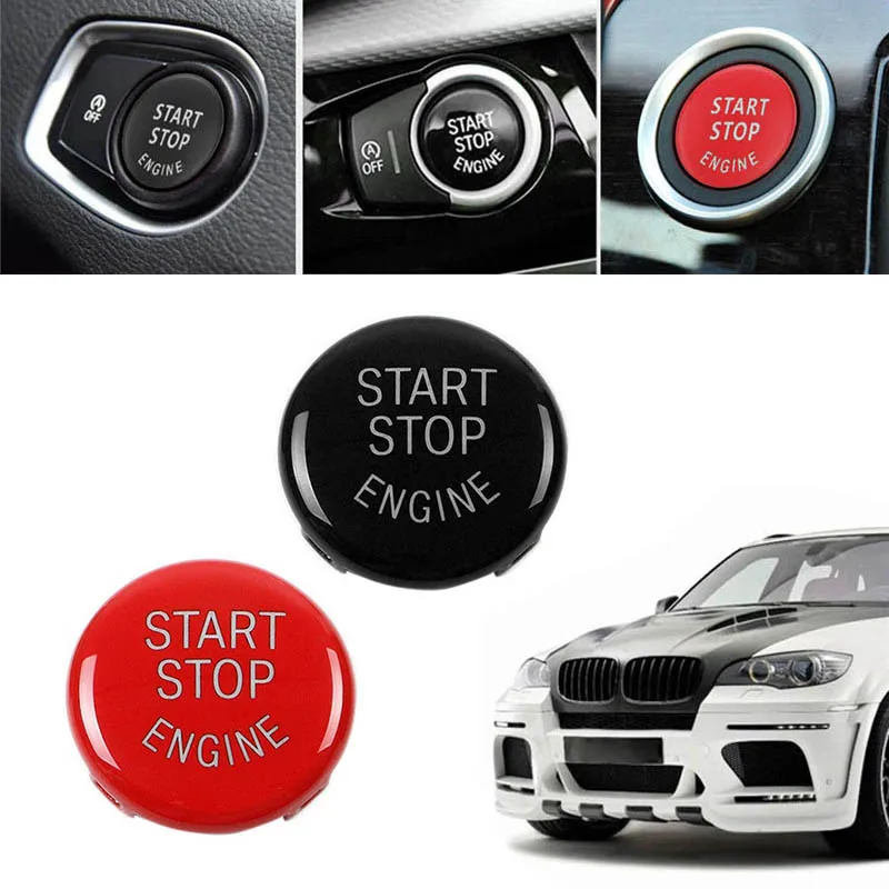 

Red/Black Car Engine Start Switch Button Kit For BMW E60 E90 E91 E92 E93 E84 E83 E70 E71 E72 Car Engine Start Switch