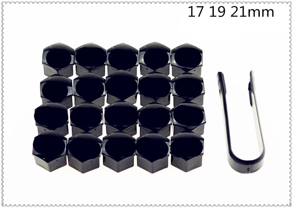 17 19 21mm Car accessories 20Pcs tire nut bolt protection cap shape for Nissan NV200 Nuvu NV2500 Forum Denki 350Z Zaroot