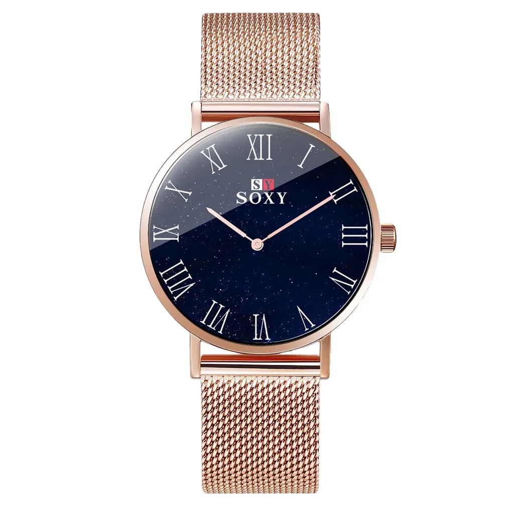 

New Style Bracelet Women Watch Japan Quartz Movement Steel Mesh Ladies Watch Rose Gold Gift Clock Watch Relogio Feminino #W