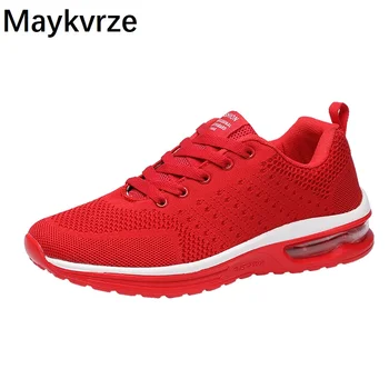 

Couple men's shoes flying woven breathable mesh male sneakers fashion Comfortable Non-slip man flats men casual sports shoes
