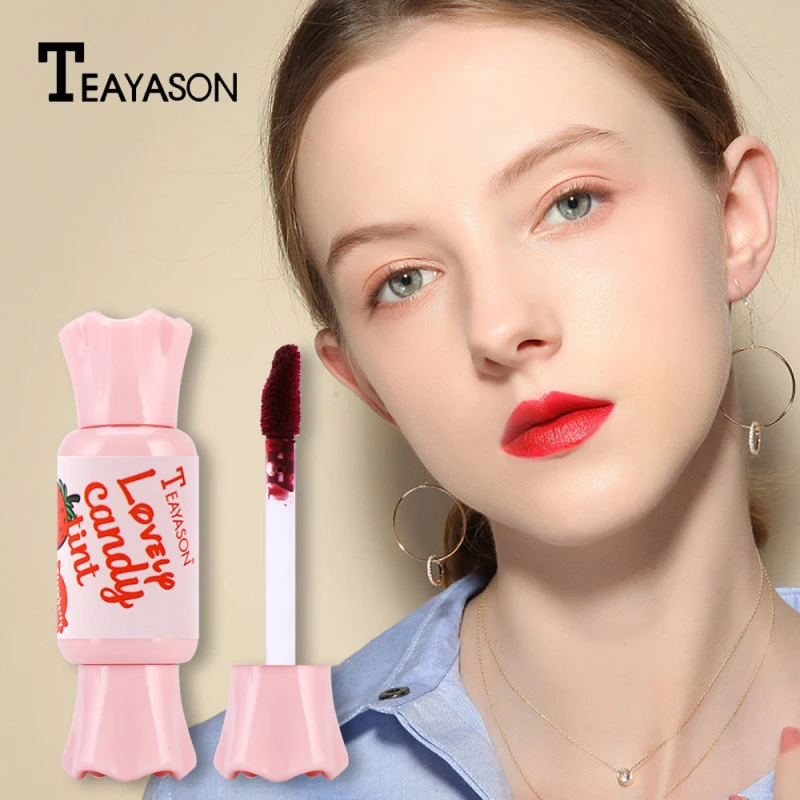 TEAYASON Candy Увлажняющий блеск для губ тинт долговечная жидкая помада корейская