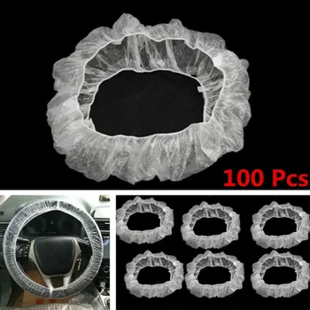 

100PCS Steering wheel cover 100PC 100* Universal Transparent High Quality